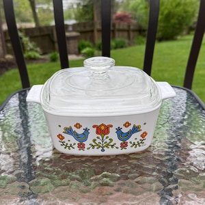 Pyrex 1 1/2 Quart Baking Dish With Lid - Etsy