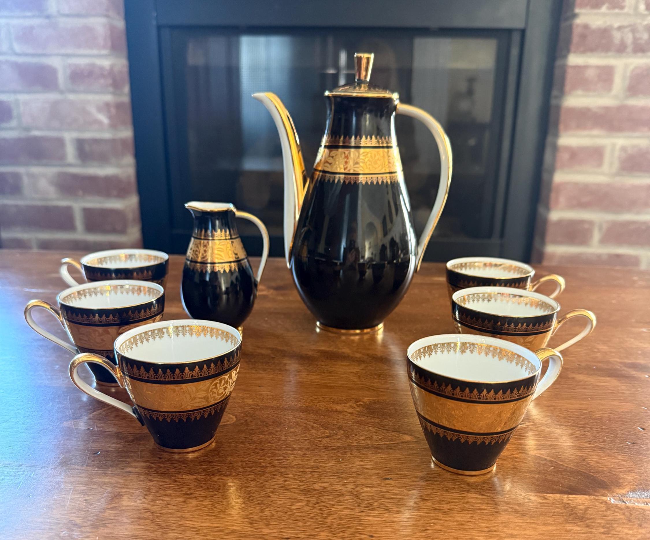 Vintage Rudolf Wächter Porcelain Tea Set - Made in Bavaria, Germany ...