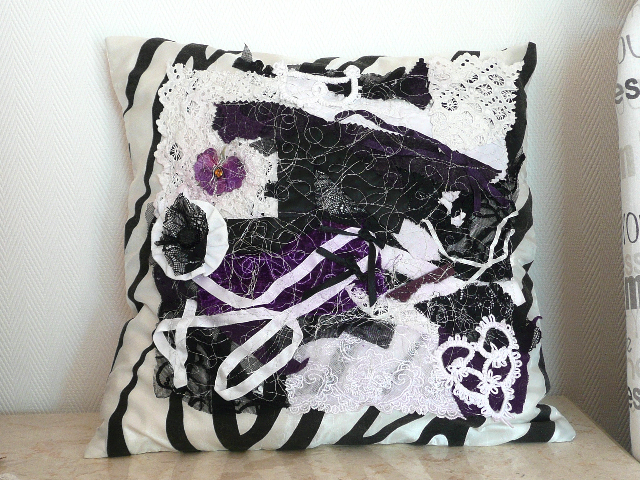 Coussin Baroque Création Textile