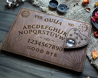 Ouija board , spirit board , wooden ouija board