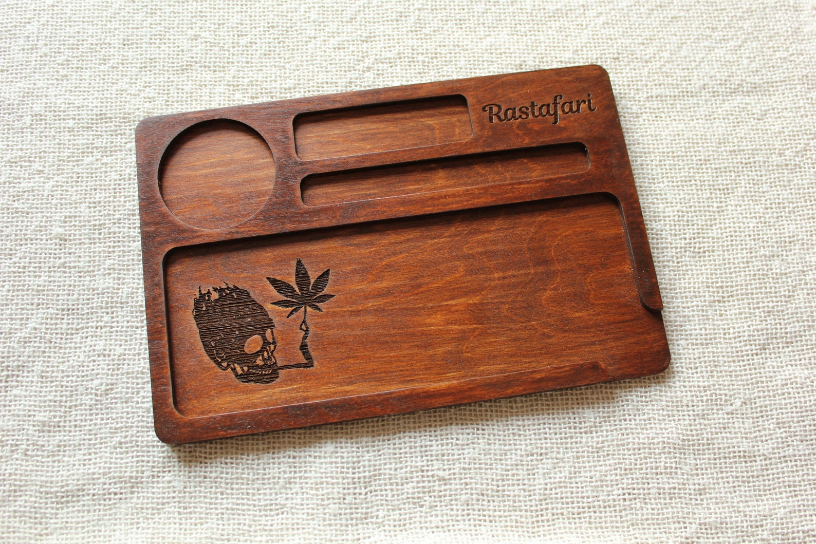 Rolling tray set for men Custom rolling tray Wooden Etsy