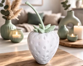 3D print file strawberry decoration STL 3MF