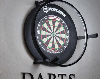3D print file lettering darts wall decoration for dart fans