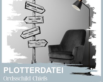 Wall sticker plotter file American Football Chiefs SVG PNG DXF Jpg