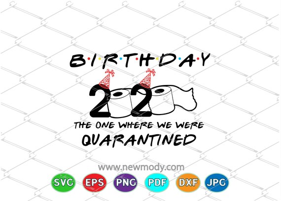 Download 2020 Toilet Paper Birthday Svg Quarantine Birthday Svg Etsy