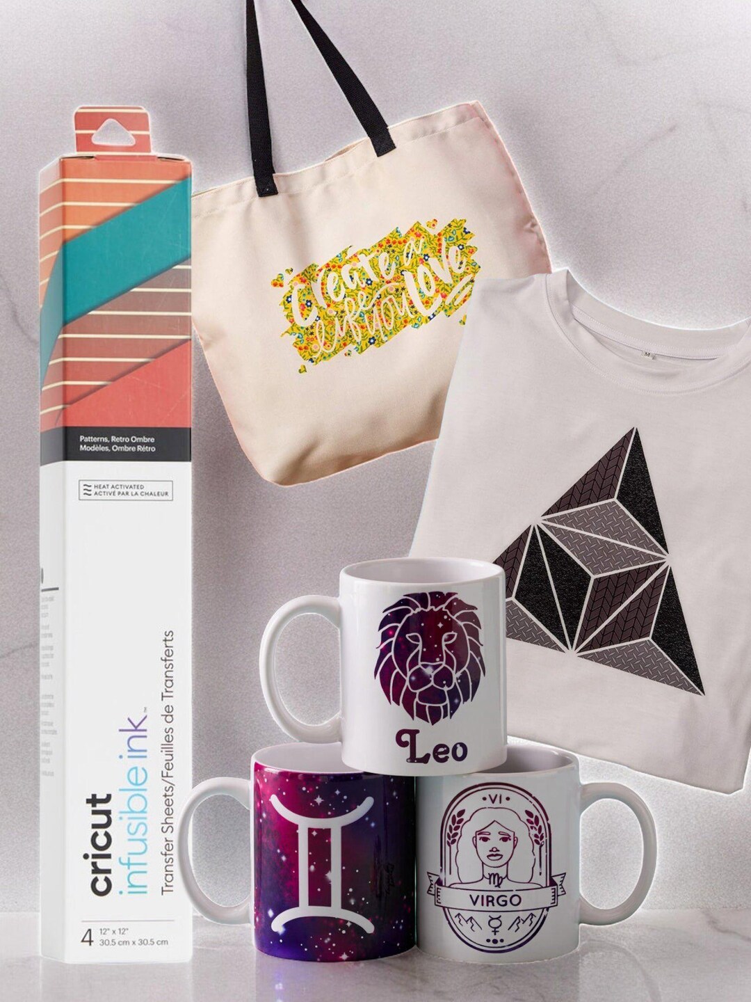 Pattern Infusible Transfer Ink Sheets - Etsy