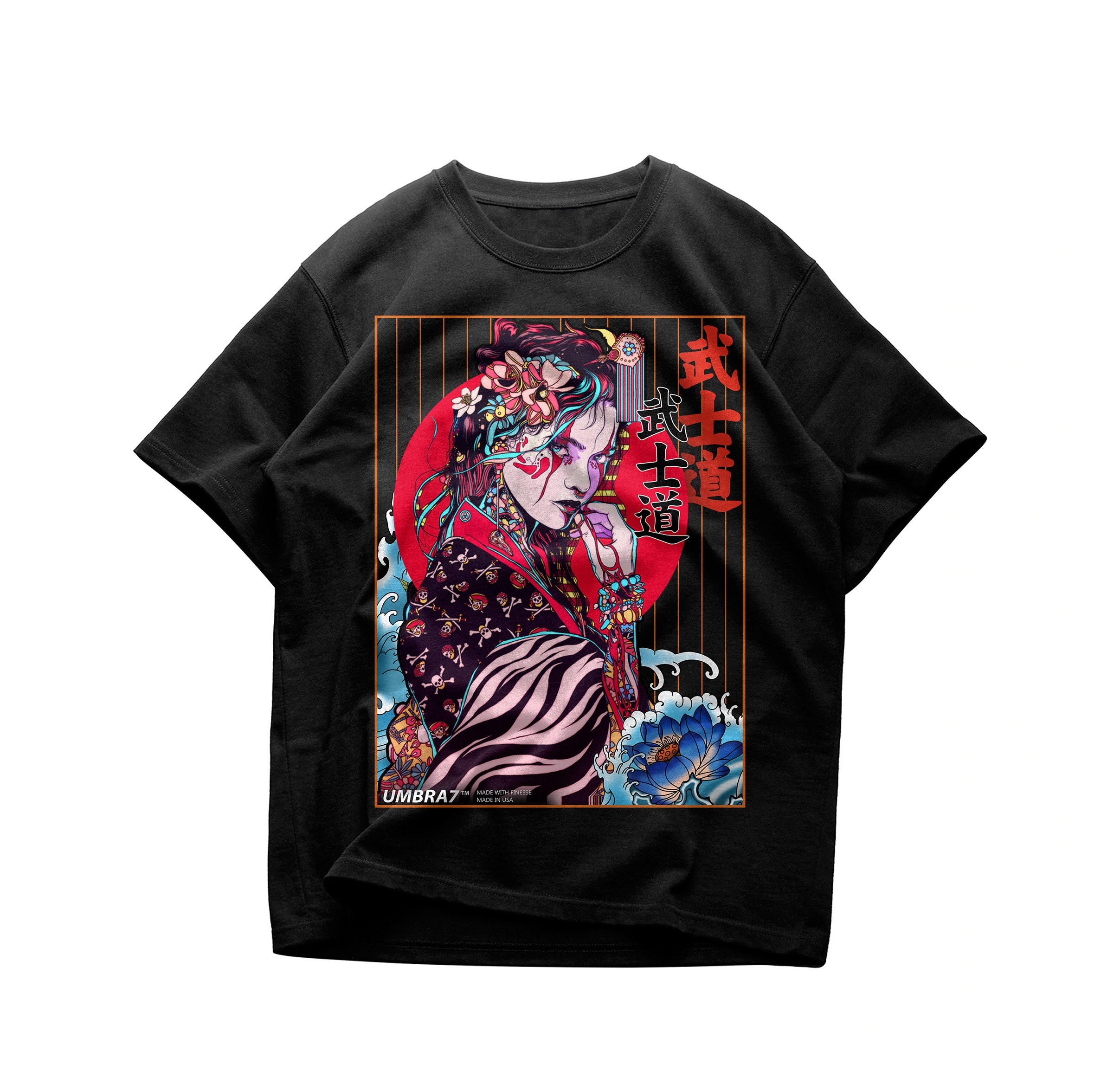 Geisha T-Shirt Unisex Mens Geisha T-Shirt Unisex Mens
