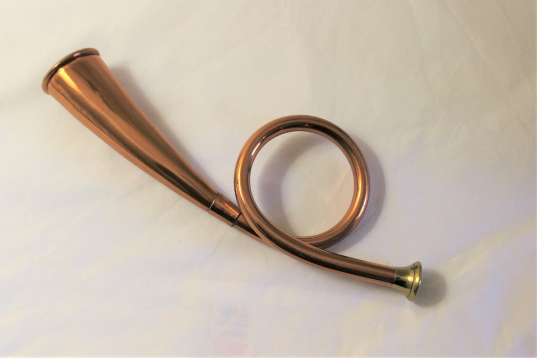Vintage English Hunting Horn. Etsy