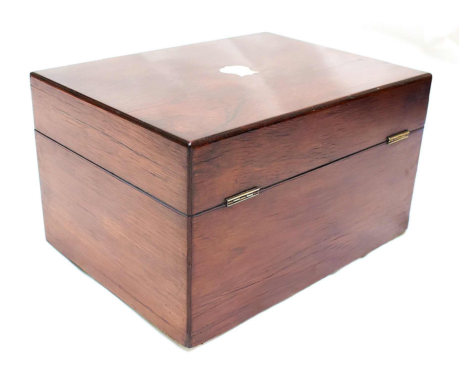 A Superb Victorian Ladies Vanity Box in Rosewood Under Etsy