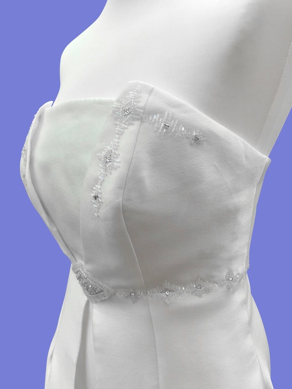 Vintage Strapless - Ivory Bride - Classic Wedding