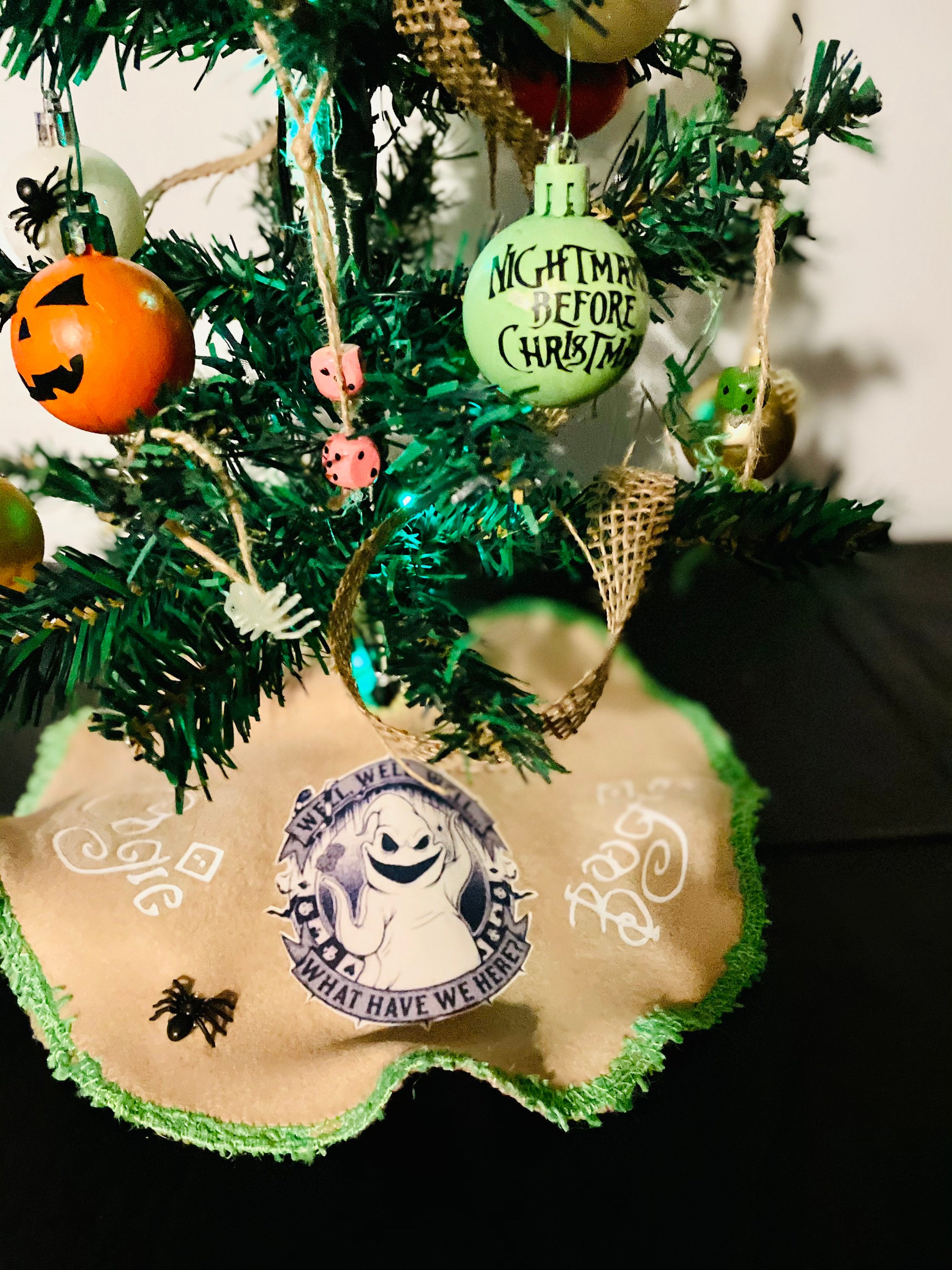 Nightmare Before Christmas Mini Tree Etsy