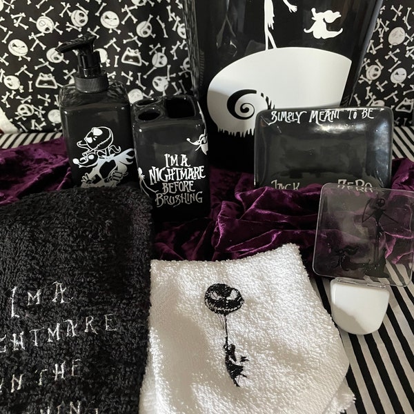 Christmas Bathroom Etsy