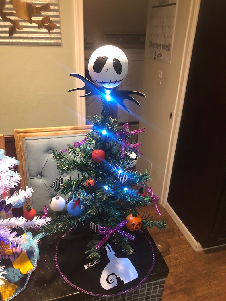 Nightmare Before Christmas Mini Tree Etsy