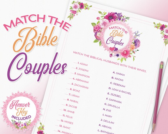Bible Couples Quiz Printable Bridal - Il 570xN.2235833663 Pa8r 