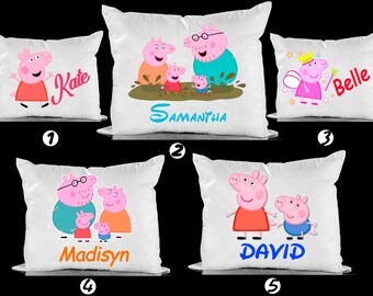 peppa pig crib sheet