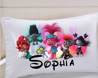 trolls crib bedding