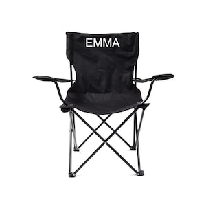 Muebles de camping personalizados para exteriores, silla plegable cuádruple con monograma, regalo de Navidad personalizado, silla de camping personalizada para exteriores, regalo de cumpleaños
