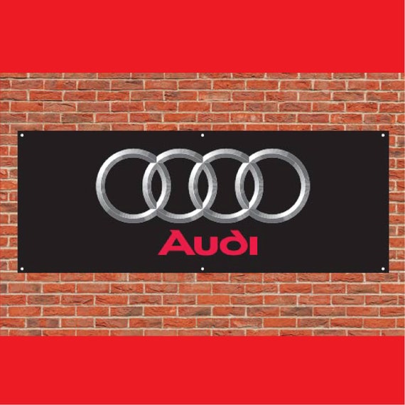 Audi Automobiles Pvc Plastic Banner 3 X5 Wall For Etsy