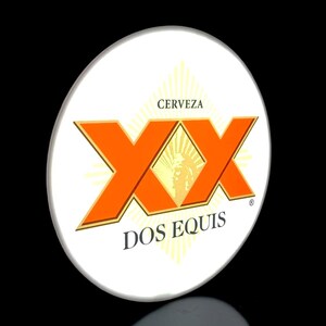 Cerveza Dos Equis XX Lightbox Sign – Mexican Beer Decor, LED Wall Art, Dos Equis Beer Sign