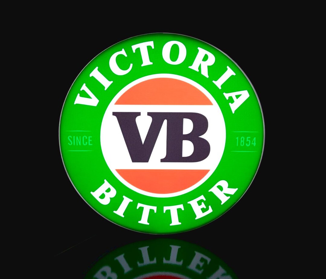 Victoria Bitter VB Beer Iluminated Sign Lightbox Light Box 5vdc - Etsy UK