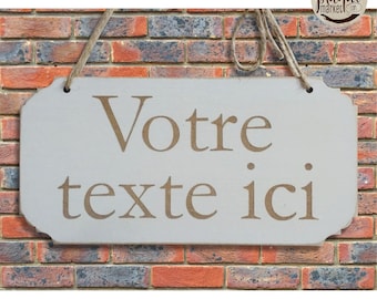 Customizable your text here wooden plaque, Personalized wedding sign, Wall decoration, Anniversary gift, Door plaque