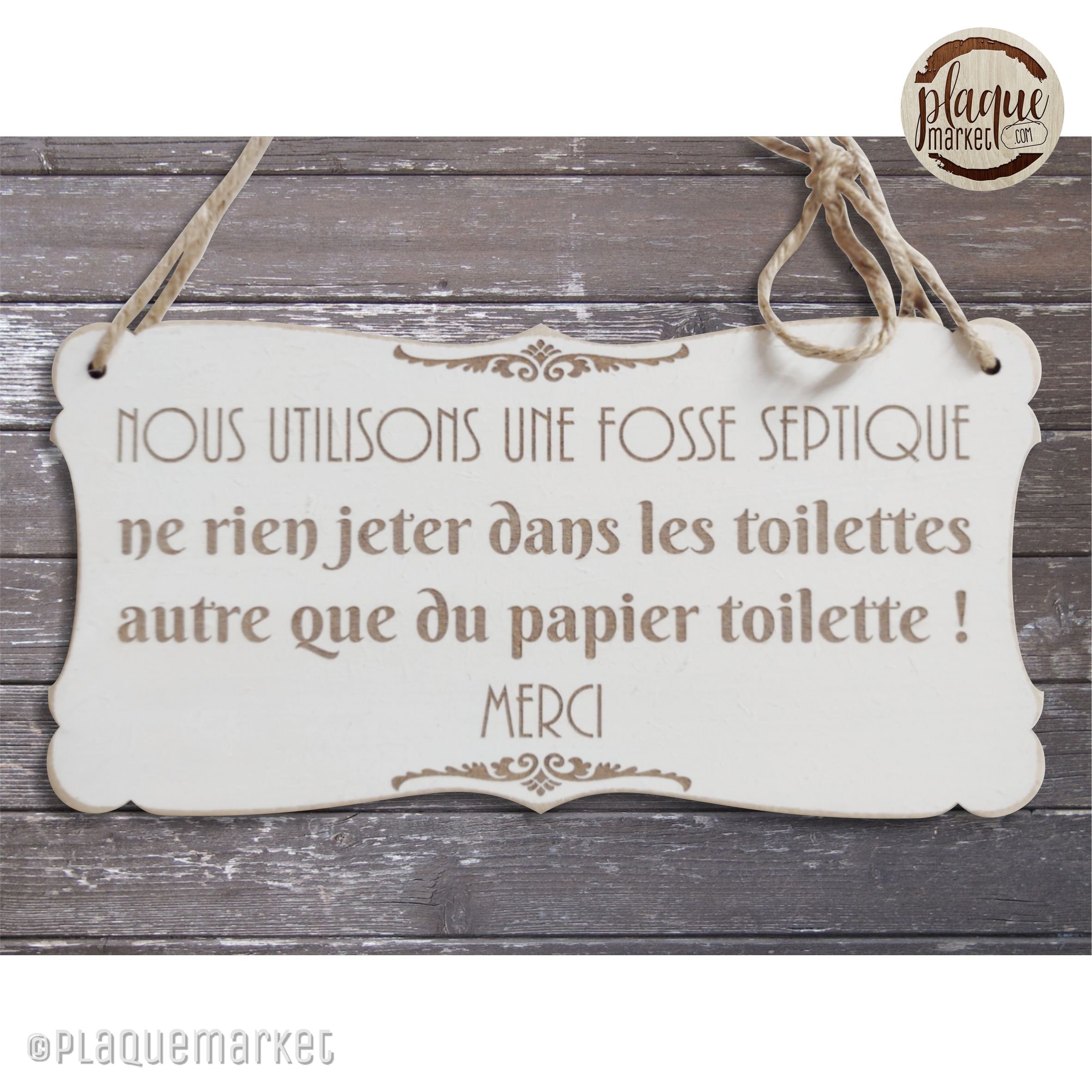 Ne Rien Jeter Dans Les Toilettes Humour Pancarte wc - Etsy France
