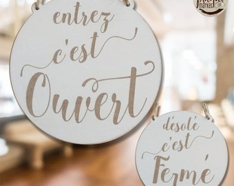 Panneau Décoratif En Bois "Ferme" - Style Rustique Et Champêtre Pour La Maison