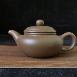 Tetera de arcilla Yixing Zisha, estilo antiguo, tetera Gongfu, tetera china hecha a mano para preparar té.
