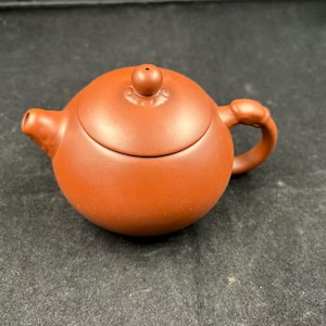 Bule de chá artesanal em argila Zisha, bule Xi Shi, bule de chá em estilo Ruyao, bule de chá em argila roxa, conjunto de chá Gongfu com relevo de nuvem, bule para cerimônia do chá chinês.