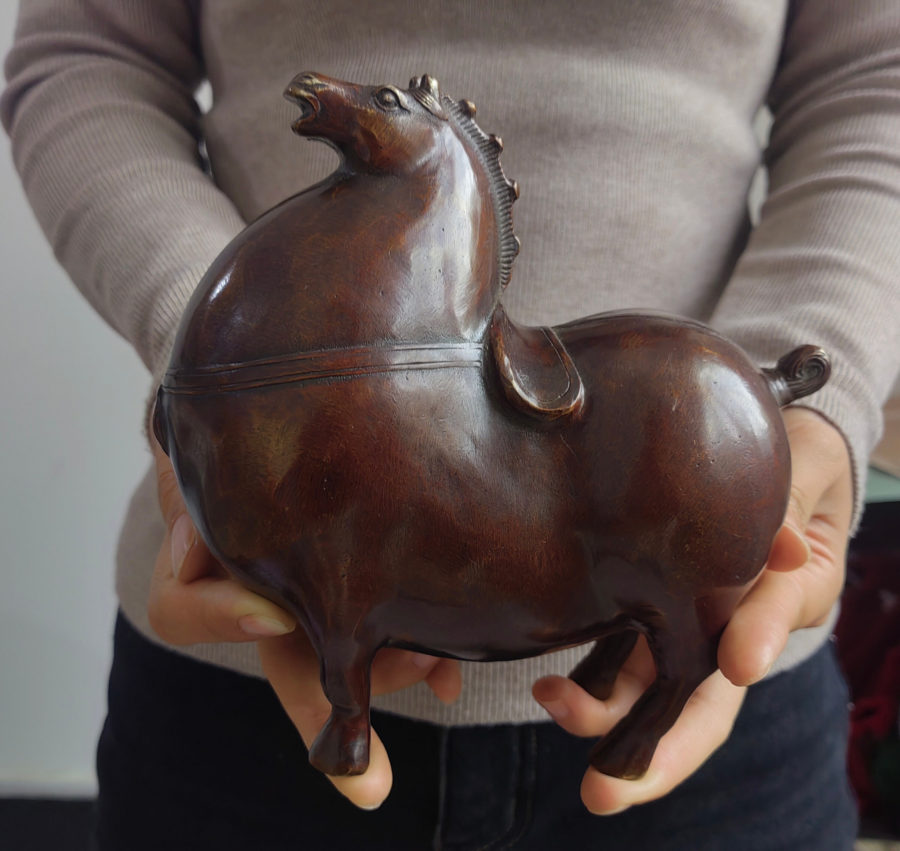 小物入れ ARTDECO vintage Horse bronze Vintage Style Bronze Horse Statue, Feng Shui Home Decor - Etsy
