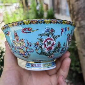 中国　年代物　お皿 アンティーク中国食器 - Etsy 日本