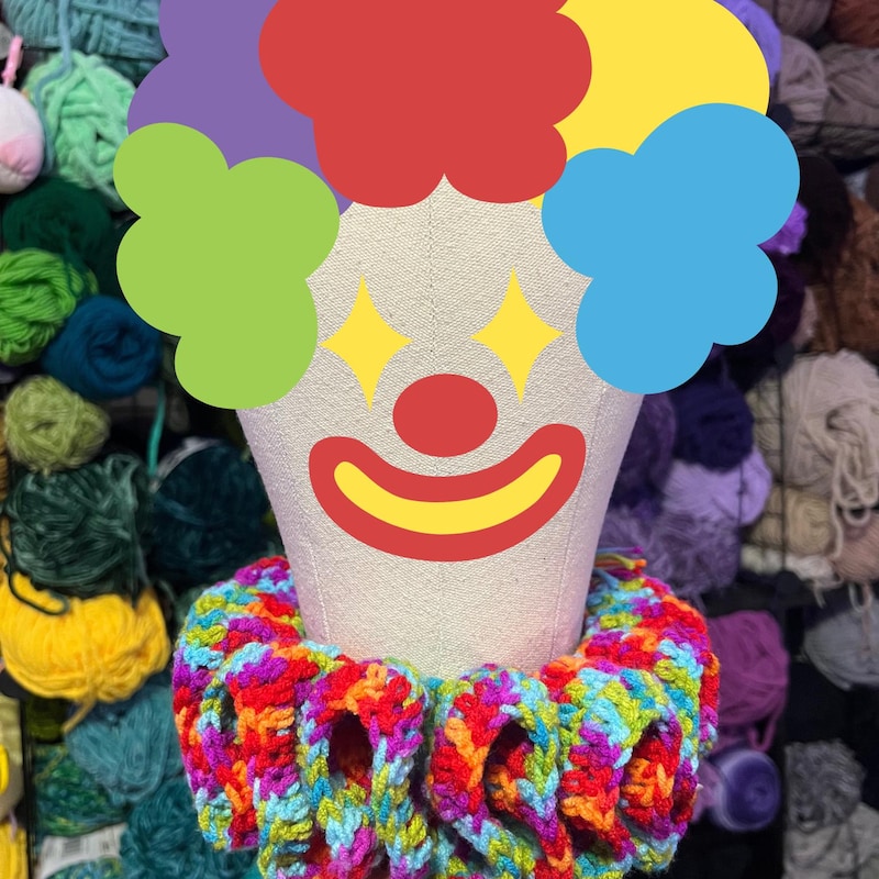 Clown Collar Ruffle - Etsy