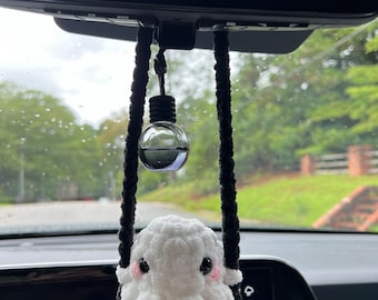 Swinging Ghost | Ghost Car Decor | Halloween Car Accessory