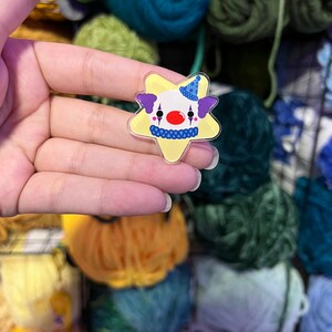Star Clown Pin