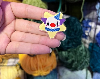 Star Clown Pin