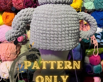 Upside Down Tea Pot Beanie Pattern