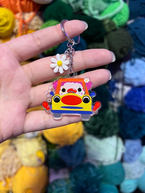 Clown Keychain - Etsy