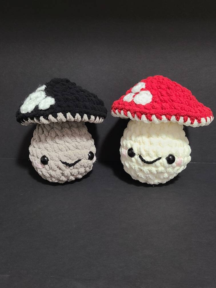 Crochet Mushroom Plush | Fidget Plush
