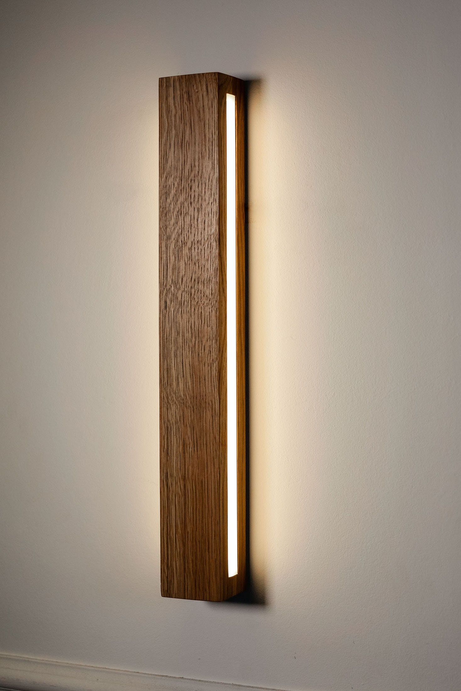 Wooden Sconce oak sconce lightWall FixturesDriftwood Etsy