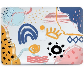 Abstract Painting Macbook Pro 16 2021 Case Macbook Pro 14 M1 Case Macbook Air 13 Case Geometry Mac Pro 13 Case Macbook Pro 15 Case SC0006