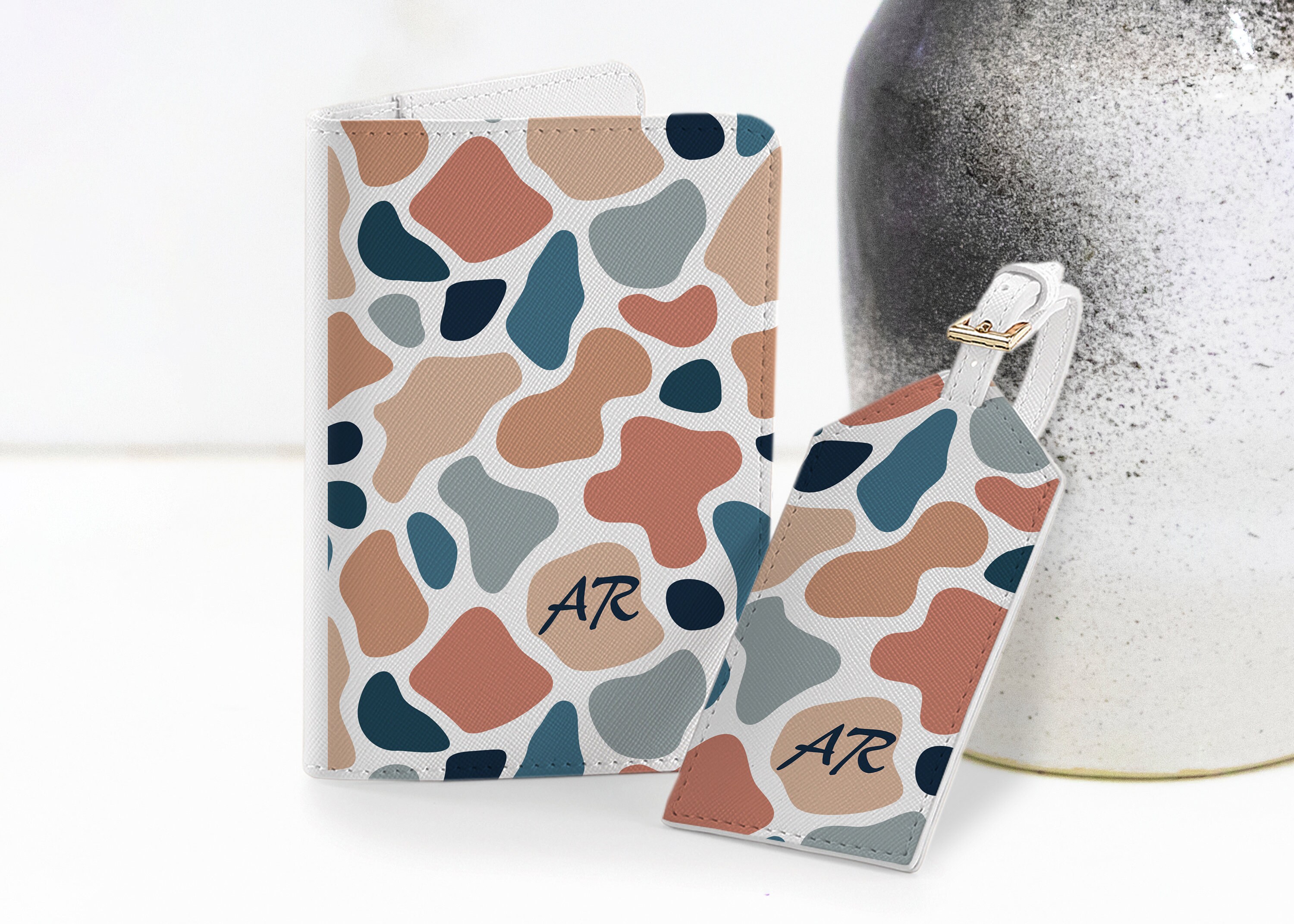 Pop Art Passport Holder Luggage Tag 