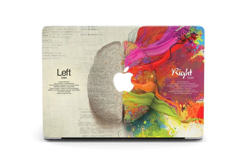 Brain Sides Art MacBook Pro 16 Case MacBook Air 13 M2 2023 Case MacBook Pro 14 Case MacBook Pro 13 Hard Cover Mac Air 13 Case A2780 DE0269 image 1