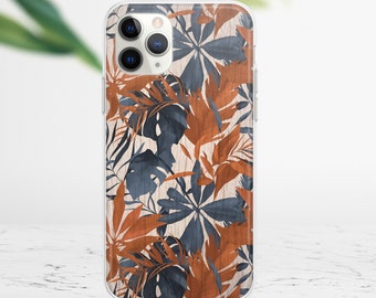 Leaves iPhone 13 Pro Max Case Autumn iPhone 13 Pro Case iPhone 13 Mini Plastic Case Flowers iPhone 12 Pro Max Soft Case iPhone 12 FD0171