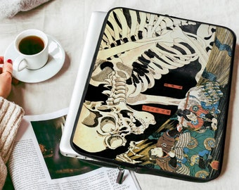 Skeleton Laptop Sleeve Famous Painting Laptop Sleeve 12 Inch Sleeve 13 Inch Laptop Sleeve 15 Inch Sleeve Laptop Case Bohemian Art ZZC0230