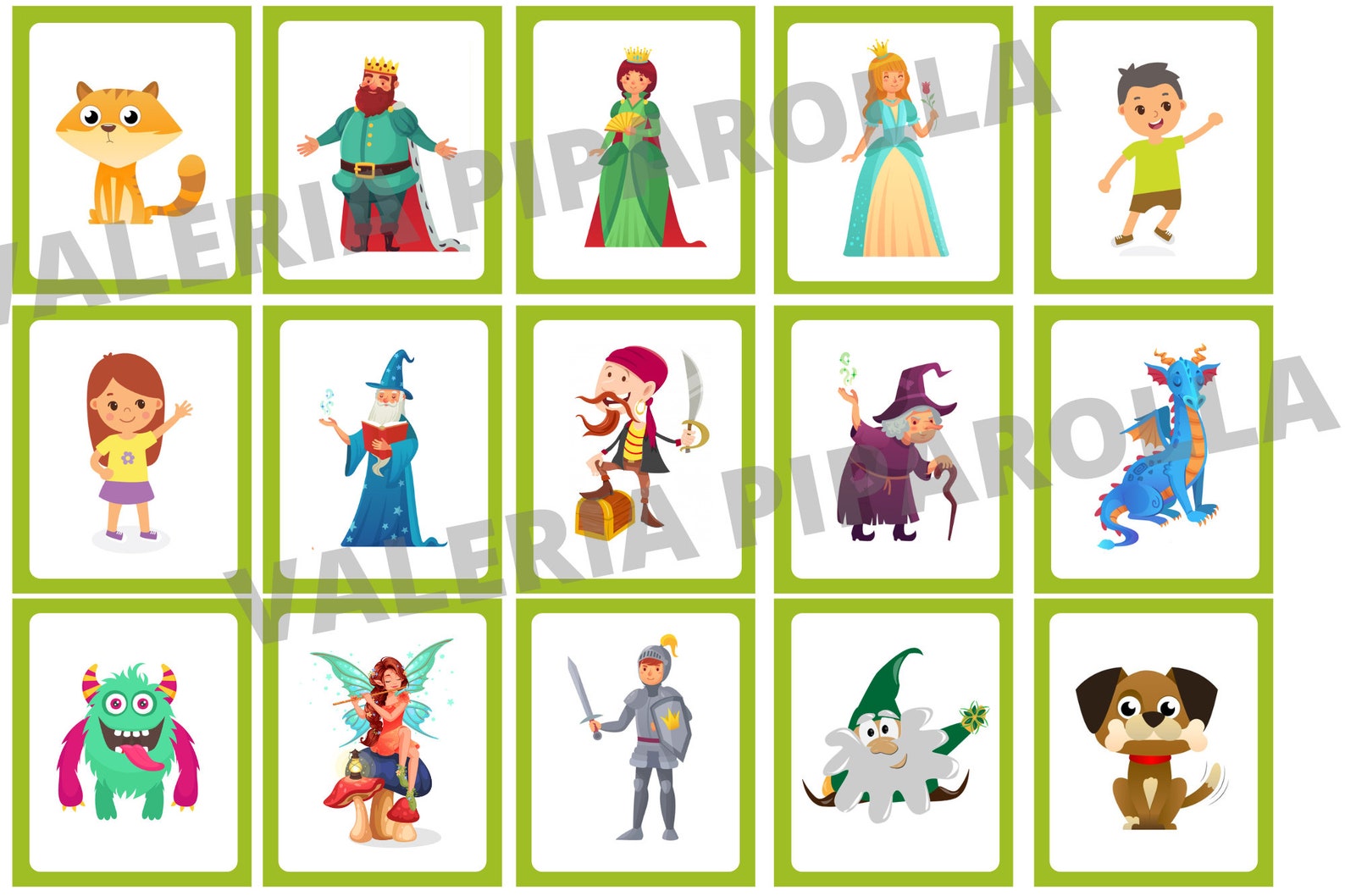 Game for Kids Printable Story Cards Create Your Own Story - Etsy