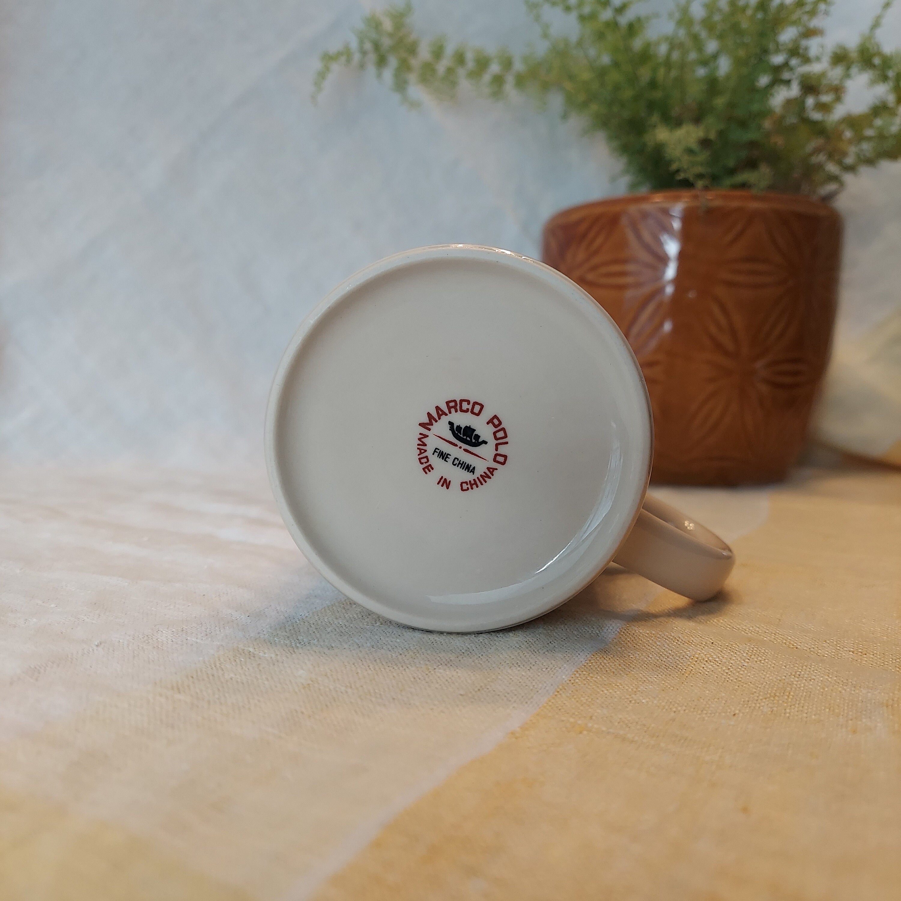 Marco Polo Coffee Mug Made in China Vintage Coffee Cup Etsy