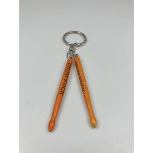 Drum Sticks Keychain