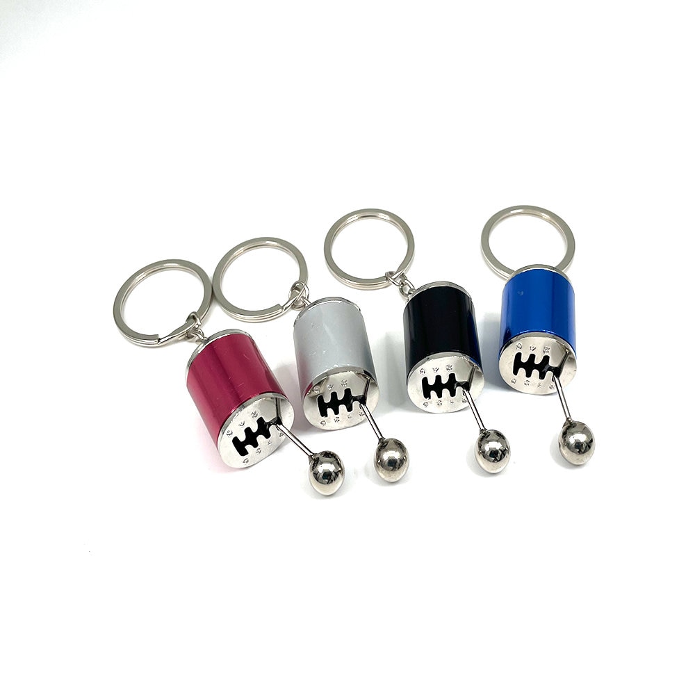 Gear Shifter Keychains, 6 Speed