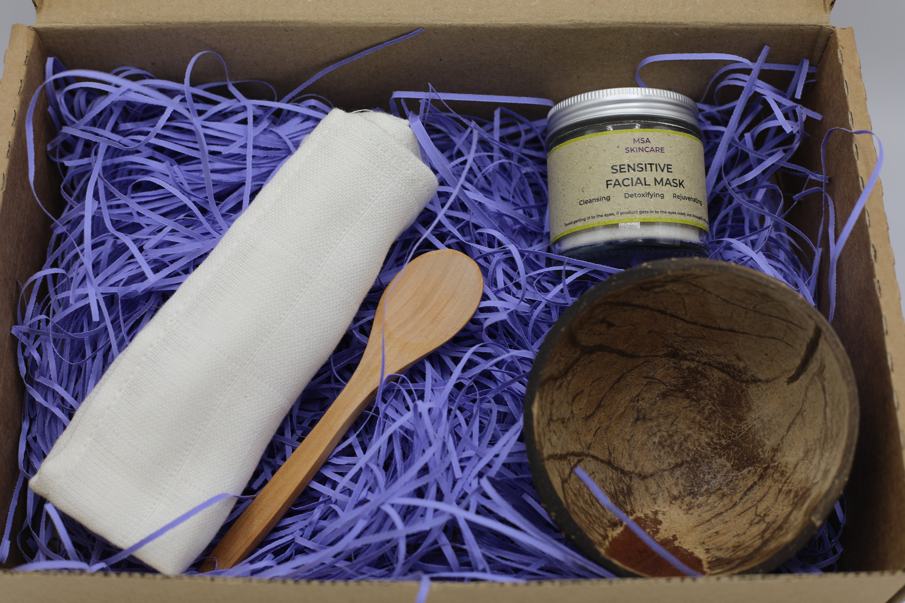 Sensitive Face Mask Set Pamper Time Clay Mask Gift Organic Etsy