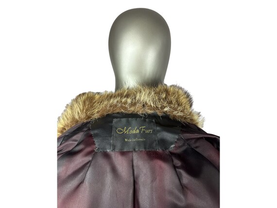 Men’s RACCOON Coat, Size S, Certified Vintage Fur… - image 10